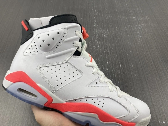 Bmlin Shoes White Infrared (2014) Jordan Retro 384664-123 6 0722